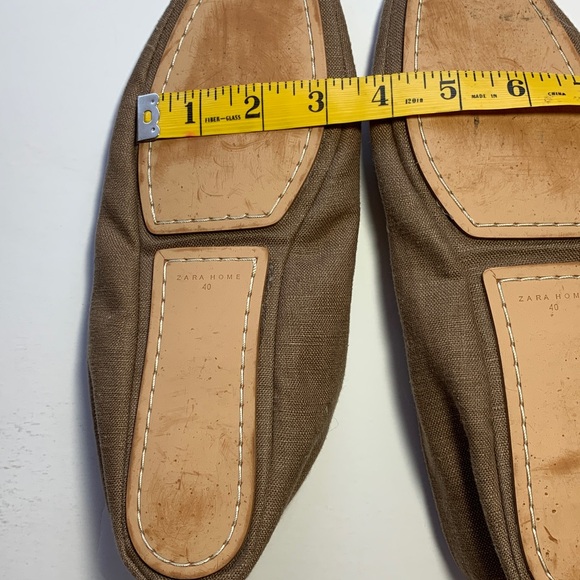 Zara Home Brown Women's Flats Size 40 - Picture 5 of 5